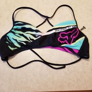 FOX RACING Bikini Top - Cross-wrap SzMd